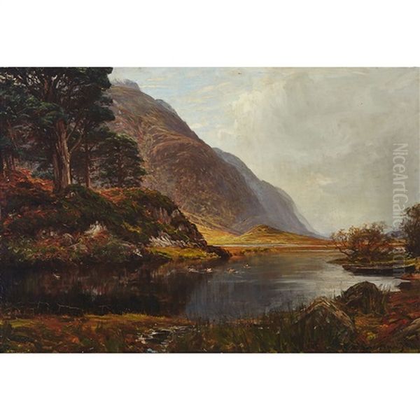 Loch Shiel Oil Painting by Alexander Brownlie Docharty