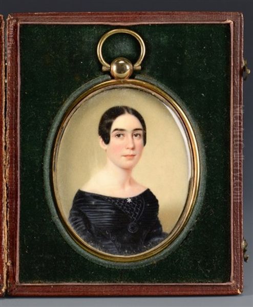 Mrs. Baker Oil Painting by John Wood Dodge