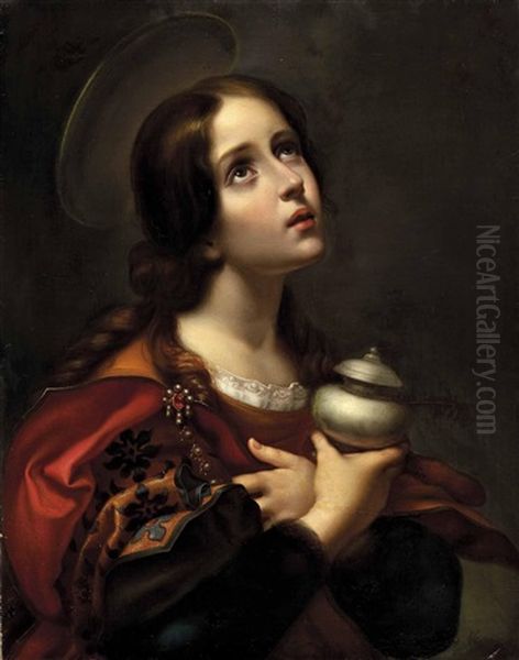 Die Hl. Magdalena Oil Painting by Carlo Dolci