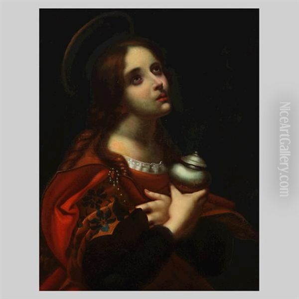 Mary Magdalen Oil Painting by Carlo Dolci