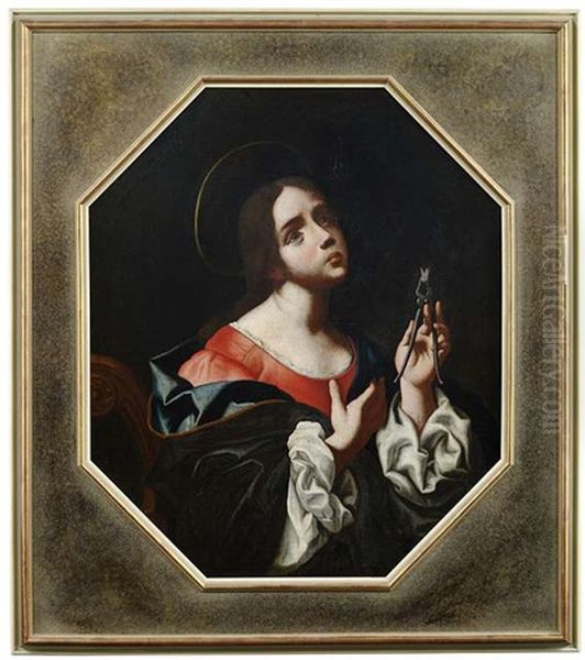 Sant'apollonia Oil Painting by Carlo Dolci