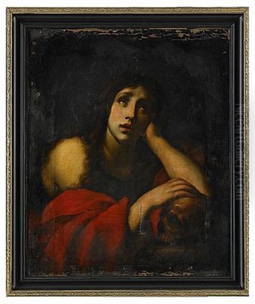 Den Botfardiga Maria Magdalena Oil Painting by Carlo Dolci