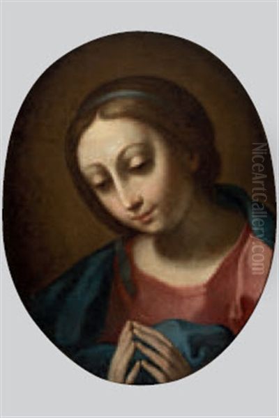 Muttergottes Im Gebet Oil Painting by Carlo Dolci