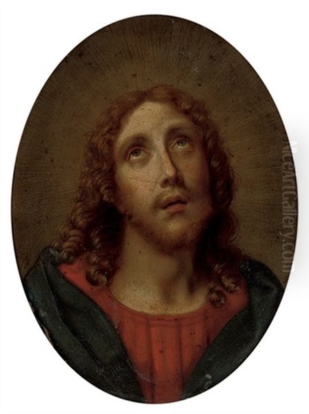 Christ The Savior Oil Painting by Carlo Dolci