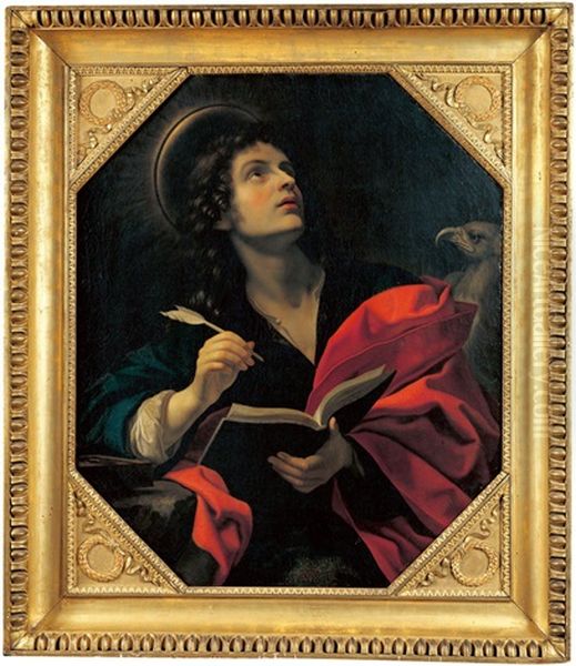 Der Apostel Johannes Oil Painting by Carlo Dolci