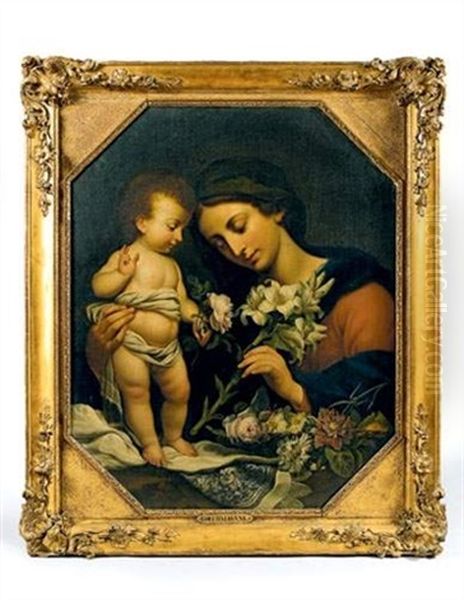 La Vierge Et L'enfant Jesus Oil Painting by Carlo Dolci