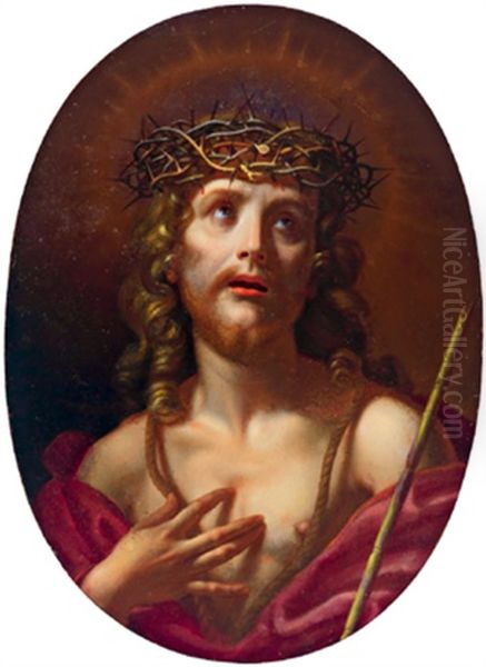 Der Dornengekronte Christus Oil Painting by Carlo Dolci