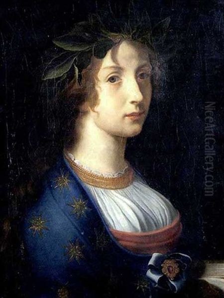 Allegorie Der Poesie Oil Painting by Carlo Dolci