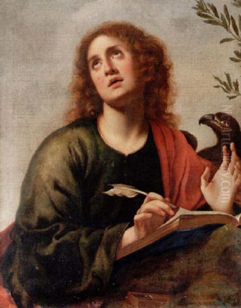 Evangelisten Johannes Oil Painting by Carlo Dolci