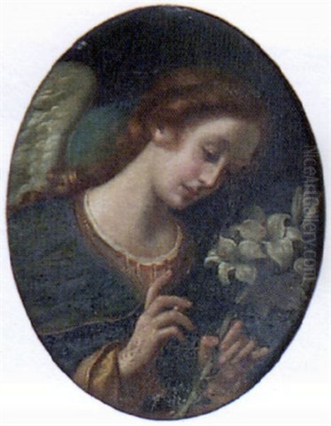 Angel Oil Painting by Carlo Dolci