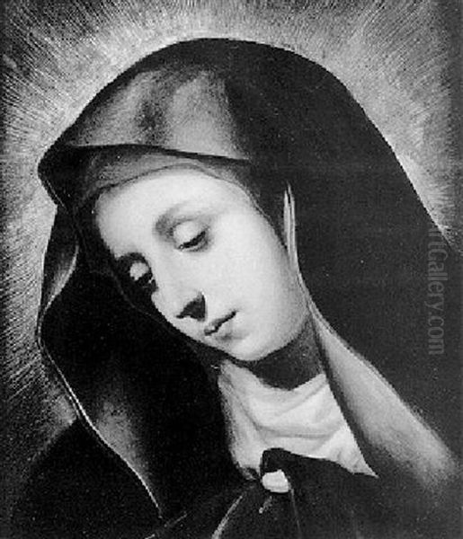 Madonna Del Dito Oil Painting by Carlo Dolci