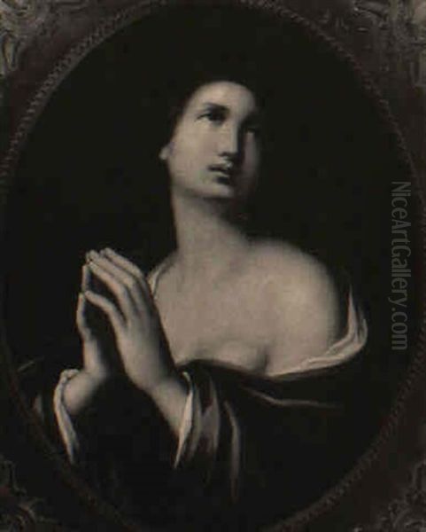 Female Saint In Prayer by Carlo Dolci