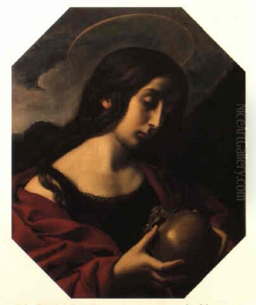 Den Botfardiga Maria Magdalena Oil Painting by Carlo Dolci