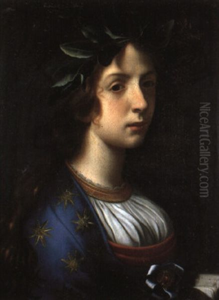 Fame Oil Painting by Carlo Dolci