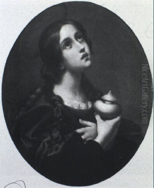 The Magdalen Oil Painting by Carlo Dolci