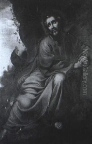 Saint Peter Repentant Oil Painting by Carlo Dolci