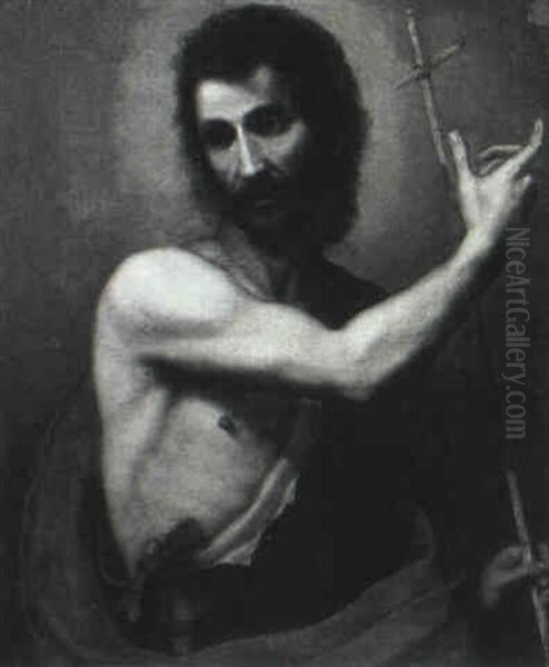 Saint John The Baptist Oil Painting by Carlo Dolci