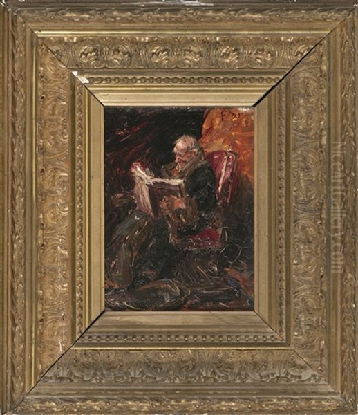 El Bibliofilo Oil Painting by Francisco Domingo Marques