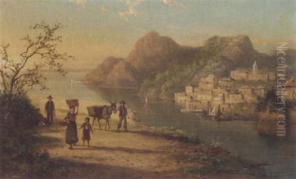 Cattaro Oil Painting by William Raymond Dommersen