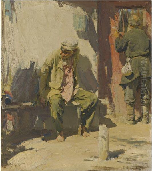 Beggars by Abram Efimovich Arkhipov