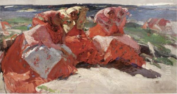 Peasant Women by Abram Efimovich Arkhipov