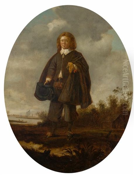 Portrait Eines Jungen Adligen Oil Painting by Gerard van Donck