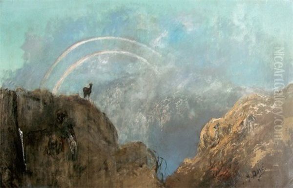 L'arc En Ciel Oil Painting by Gustave Dore