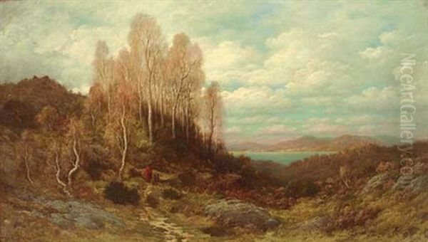 Scottish Landscape Oil Painting by Gustave Dore