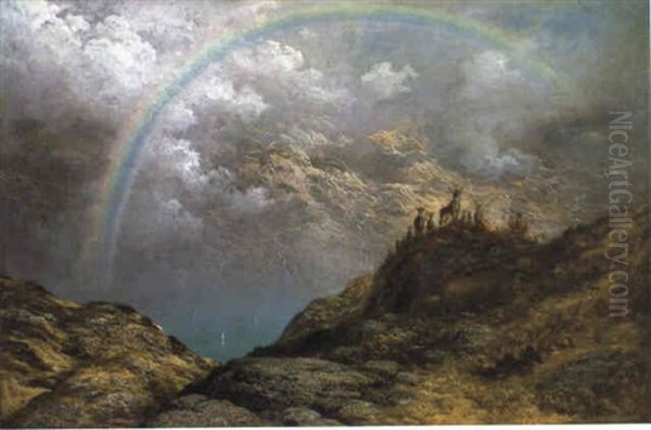 Souvenir Du Loch Carron, Ecosse Oil Painting by Gustave Dore