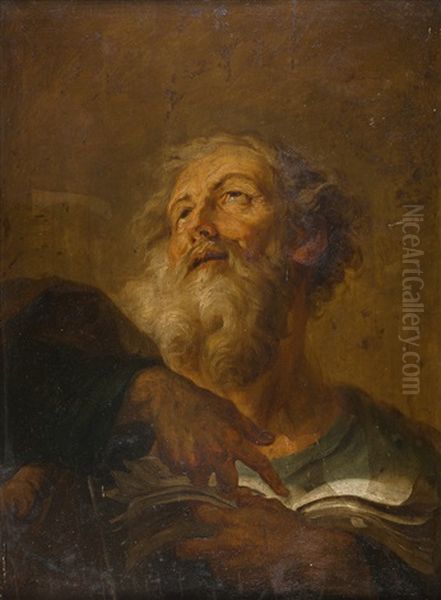 Der Heilige Petrus Oil Painting by Johann Jakob Dorner the Elder