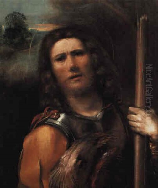 St. George Oil Painting by Dosso Dossi