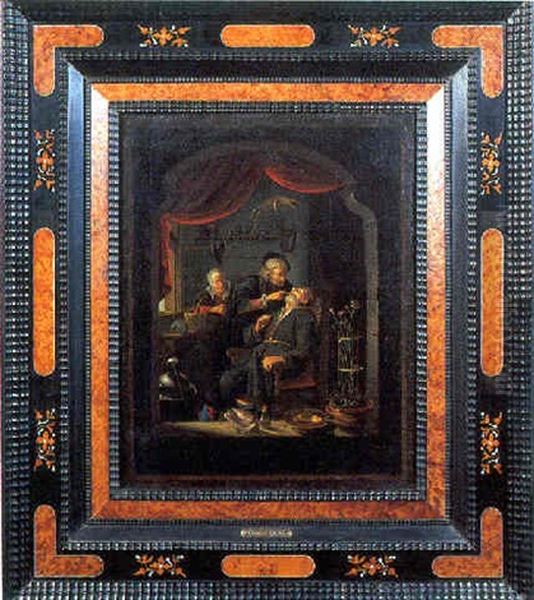 L'arracheur De Dents Oil Painting by Gerrit Dou