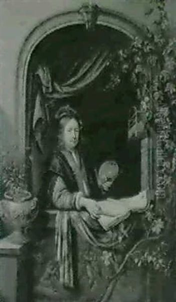 Pictor Doctus Oil Painting by Gerrit Dou