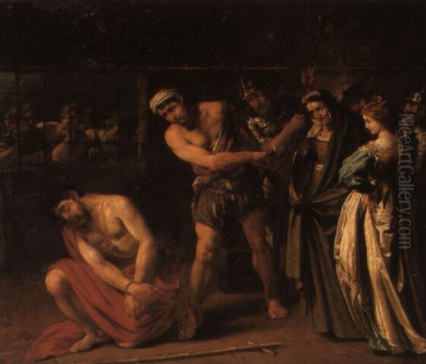 The Beheading Of St. John The Baptist Oil Painting by Gerard Douffet