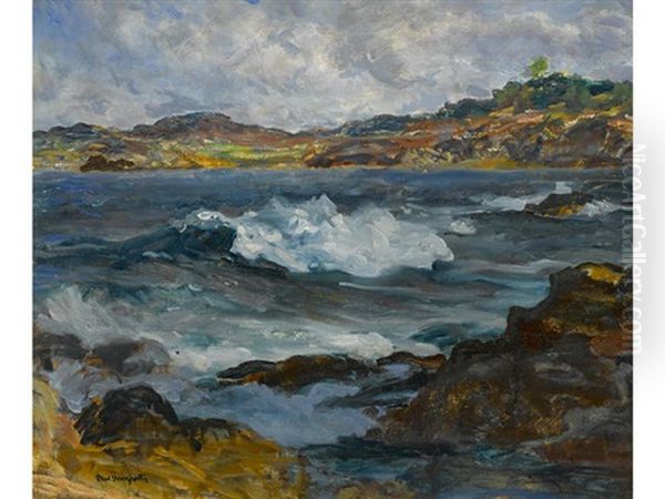 The Cove Oil Painting by Paul Dougherty