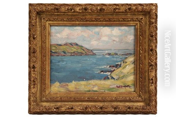 Manana, Monhegan Oil Painting by Paul Dougherty