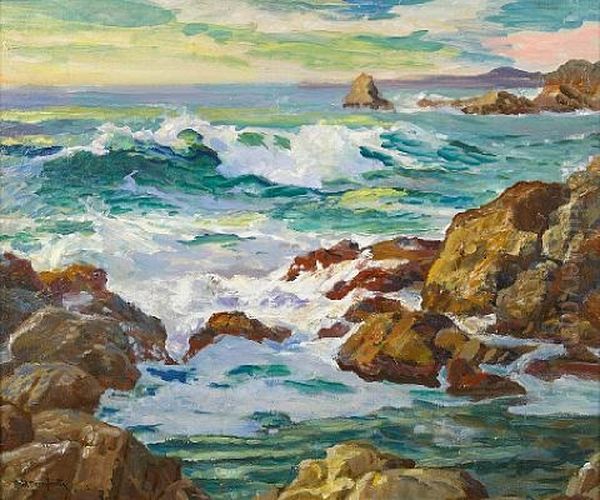 Early Evening (carmel) Oil Painting by Paul Dougherty