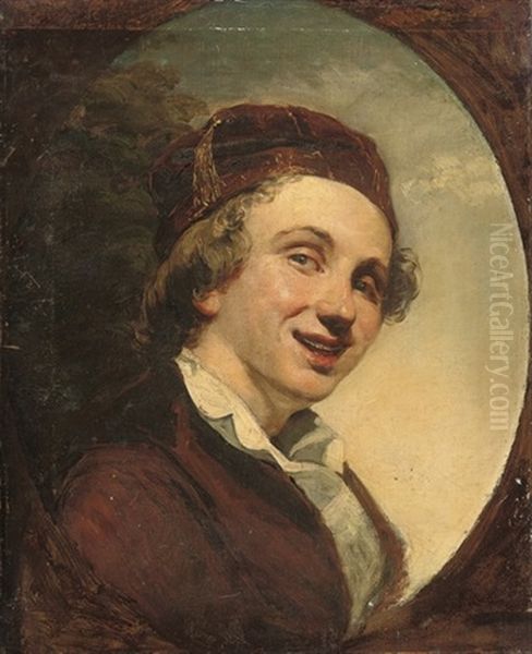 Portrait Of A Young Boy Oil Painting by William Fettes Douglas