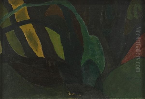 The Winning Hand Oil Painting by Arthur Dove