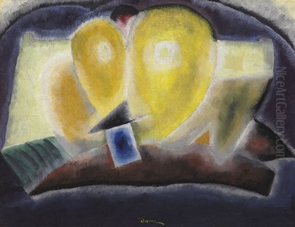 Sunday Oil Painting by Arthur Dove