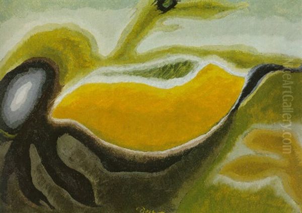 Wind (no.3) Oil Painting by Arthur Dove