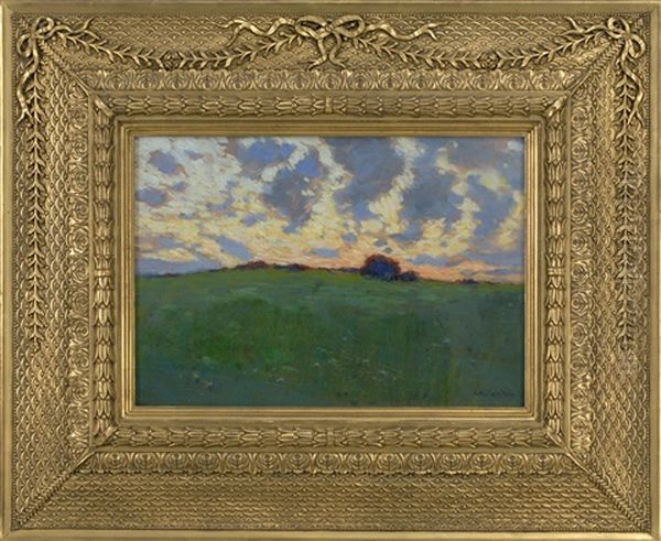 Sunset Landscape by Arthur Wesley Dow