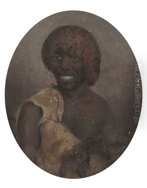 Jack, Native Of Cape Grim, Van Diemen's Land Oil Painting by Robert Dowling