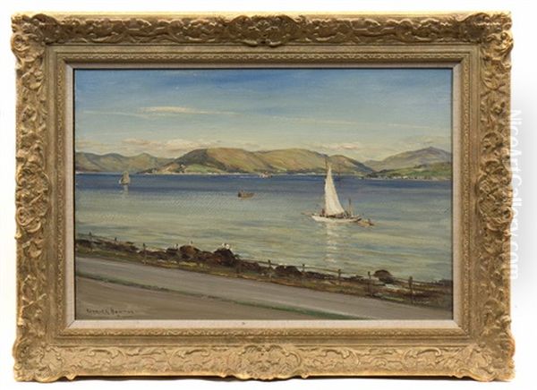 September, Firth Of Clyde Oil Painting by Patrick Downie