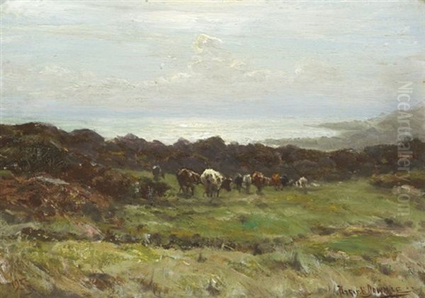 Noonday, West Kilbride Uplands, Scotland Oil Painting by Patrick Downie