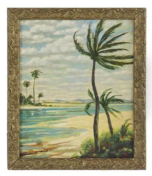 Bay View, Hawaii Oil Painting by Helen Thomas Dranga