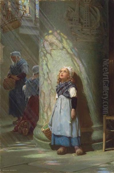 Heaven Lies About Us In Our Infancy Oil Painting by Herbert James Draper