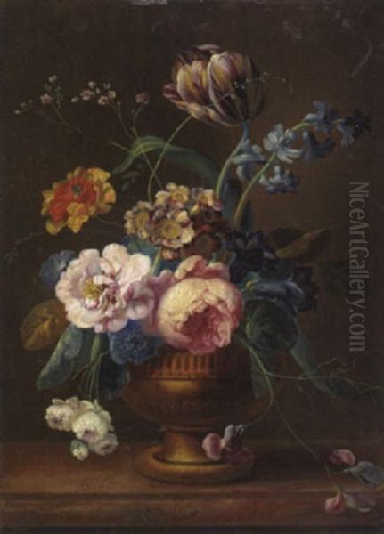 Ein Blumenstuck by Johann Baptist Drechsler