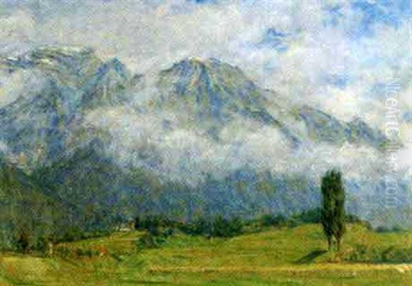 Tal-berge Oil Painting by Tom von Dreger