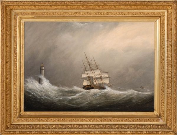 East Gale Oil Painting by Clement Drew